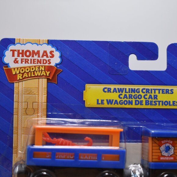 Crawling Critters Cargo Car Sodor Museum Thomas & Friends Wooden Railway Sealed - Picture 2 of 10
